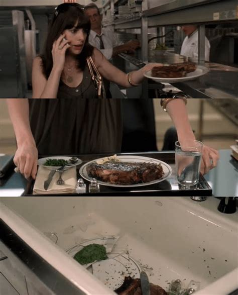 bloopers devil wears prada|devil wears prada steak scene.